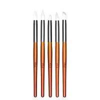 Силиконовые кисти POLE коричневые (5 шт.) Силиконовые кисти POLE коричневые (5 шт.)