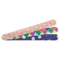 Пилка многослойная с дизайном овальная #100/180 (04 SM6) Irisk