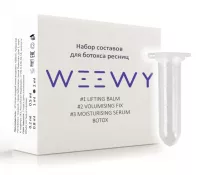 Составы для ламинирования и ботокса ресниц WEEWY (Активная версия) (Набор для ботокса ресниц (#1 + #2 + #3 + botox), 2 мл)
