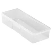 Бокс для кистей и инструментов пластиковый, 190х70х40мм (01 Прозрачный) Бокс для кистей и инструментов пластиковый, 190х70х40мм (01 Прозрачный)